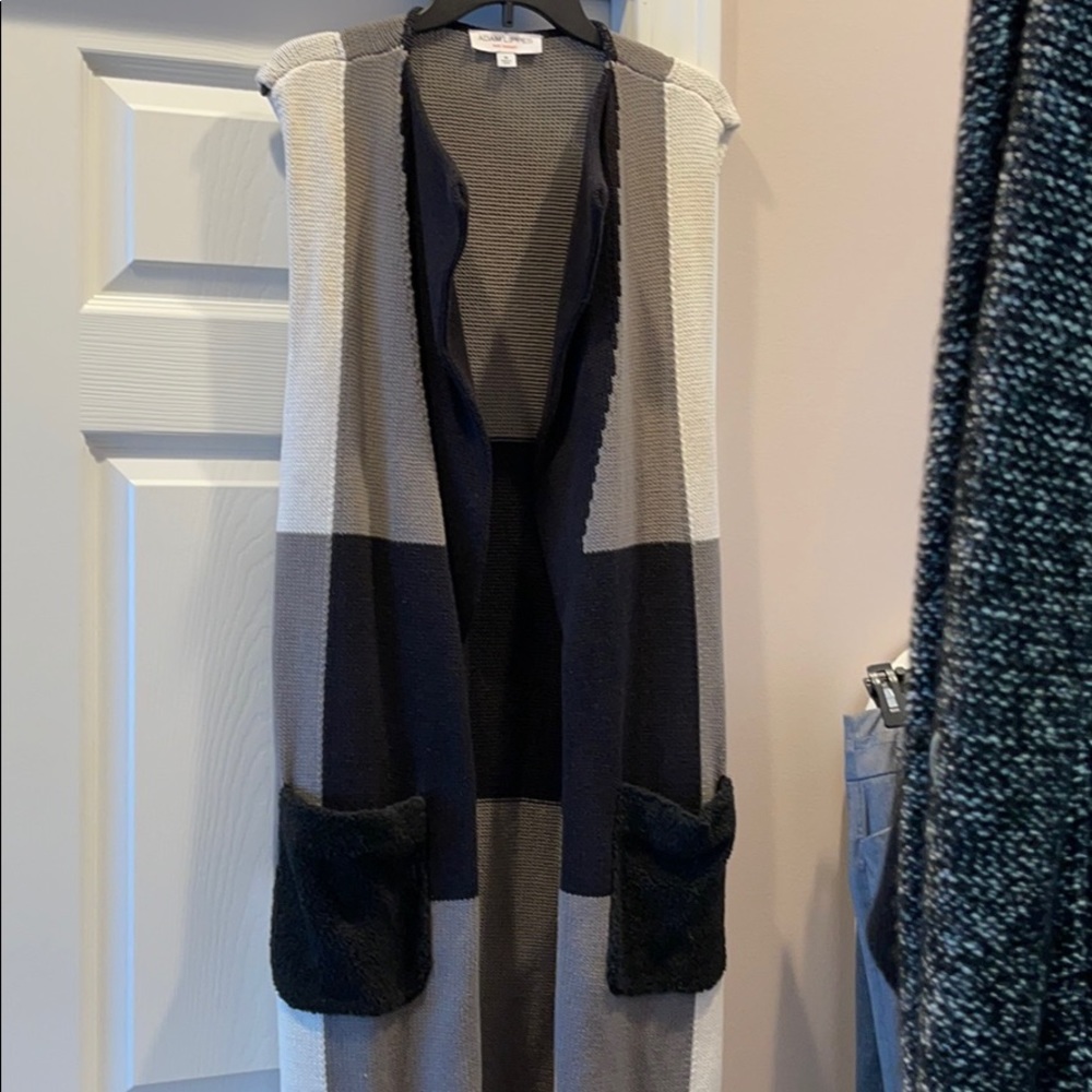 Long sweater vest
